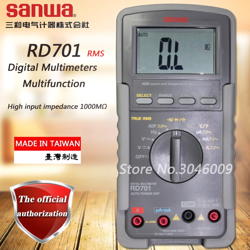 Sanwa RD701 True RMS  Ƽ /ٱ,  Է Ǵ 1000Mohm  Ƽ  µ ׽Ʈ